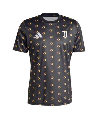 Men's Black Juventus 2024/25 Slim Fit Pre-Match Top