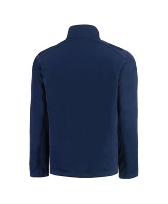 Men's Navy North Carolina Tar Heels Evoke Softshell Full-Zip Jacket