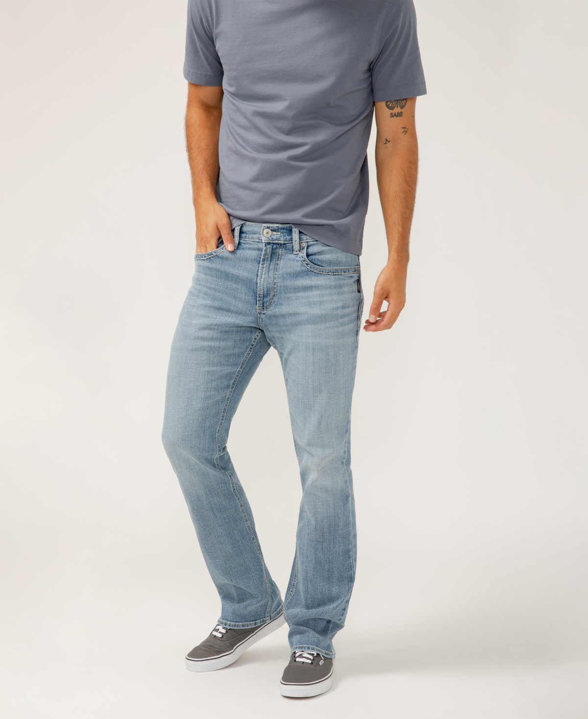 Silver Jeans Co. Jace Slim Bootcut Jeans In Blue