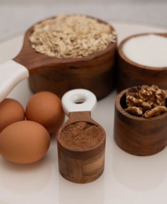 Wood Plus Collection 4-Piece Measuring Cups