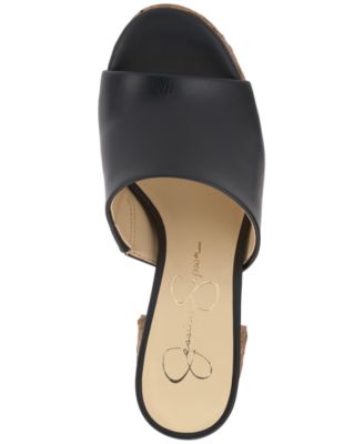 Women's Kameena Block-Heel Slip-On Sandals