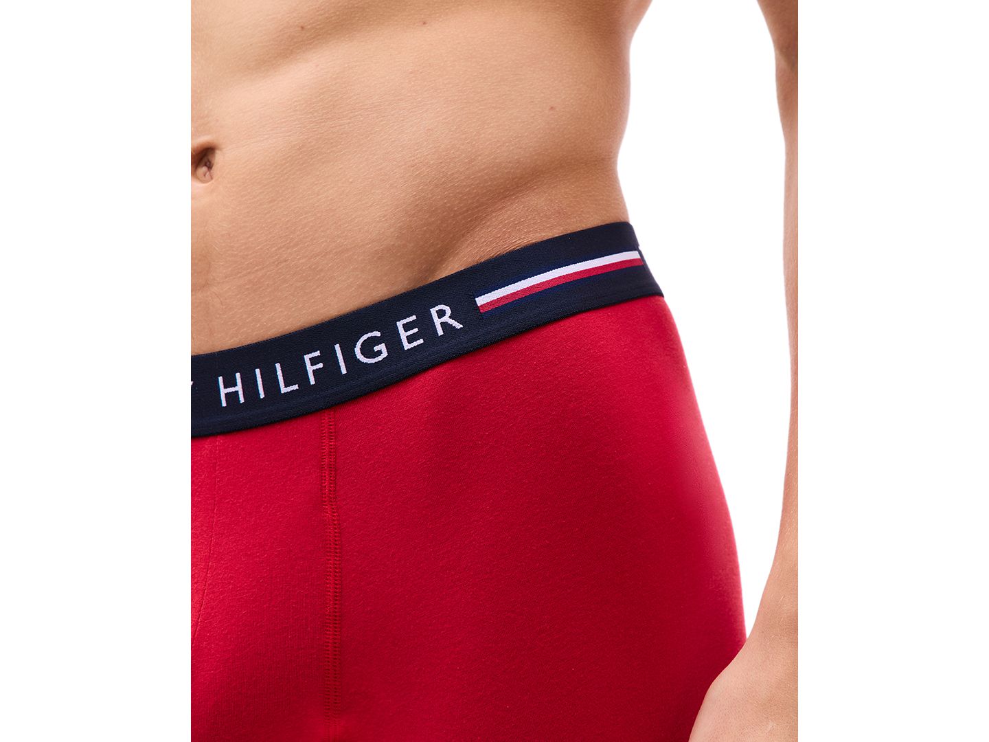 Трусы Comfort для мужчин, 3 шт. — Tommy Hilfiger, цвет: Пустынный небесно-голубой / Серый меланжевый — фото 4