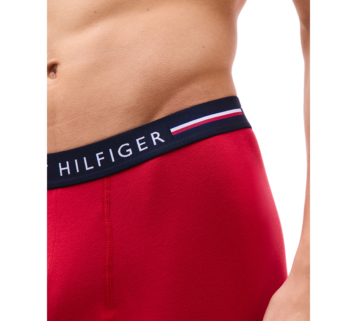 Tommy Hilfiger Men's 3-pack All Day Comfort Trunks In Desert Sky,grey Heather,desert Sky