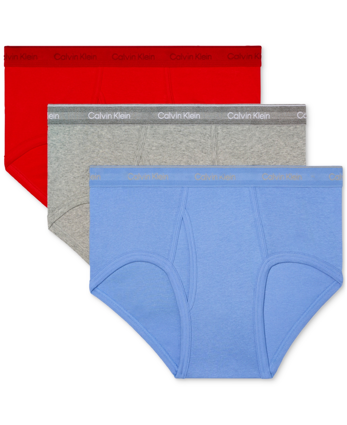 Calvin Klein Cotton Classic Briefs, Pack Of 3 In Multi