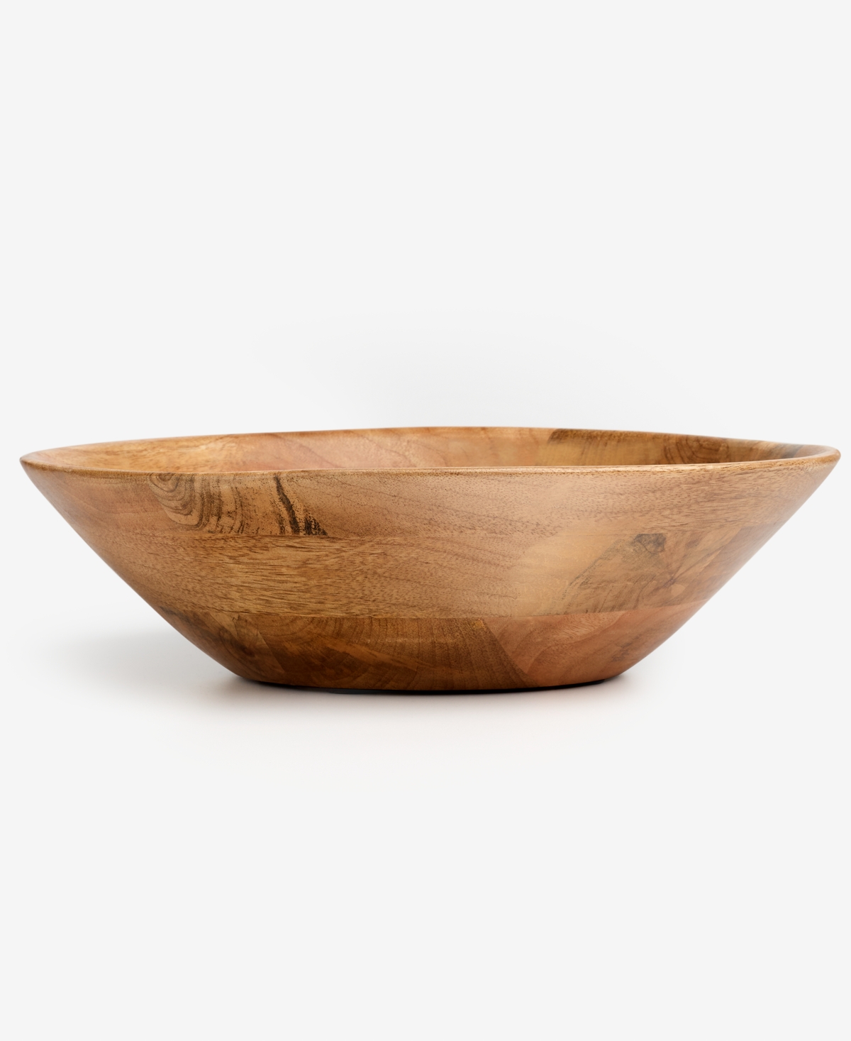 Oake Wood Salad Bowl, Exclusively At Macy's In Wood