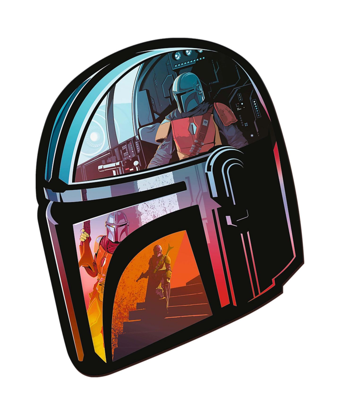 Детский пазл Trefl Star Wars The Mandalorian 160-Piece Wooden Puzzle, Ages 12+ — фото 2