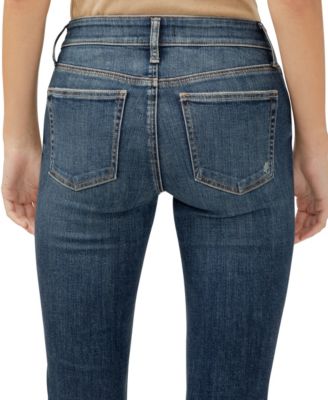 Women's Suki Mid Rise Curvy Fit Kick Flare Jeans