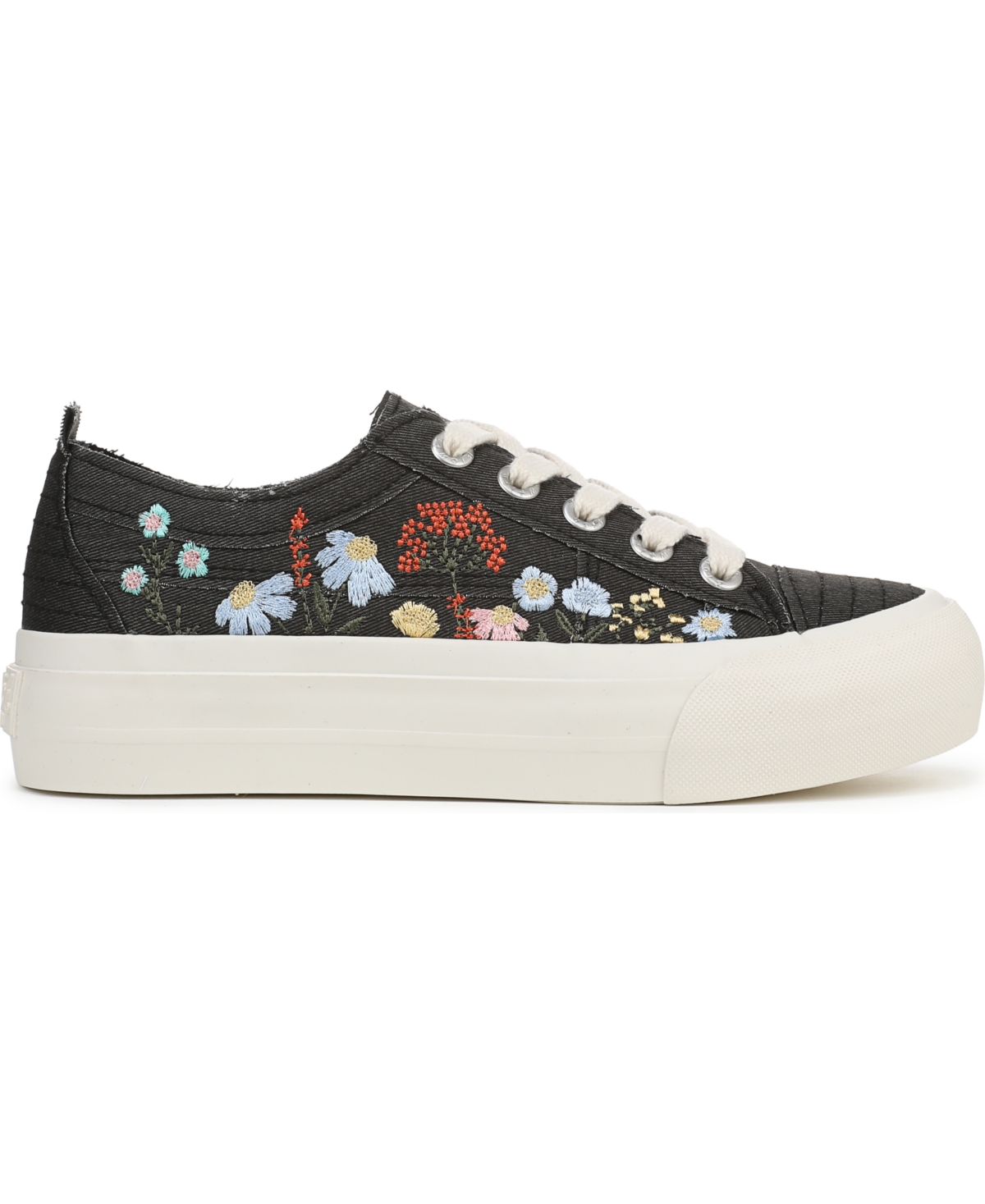 BLOWFISH MALIBU WOMEN'S SADIE-SUN EMBROIDERED LACE UP PLATFORM SNEAKERS 