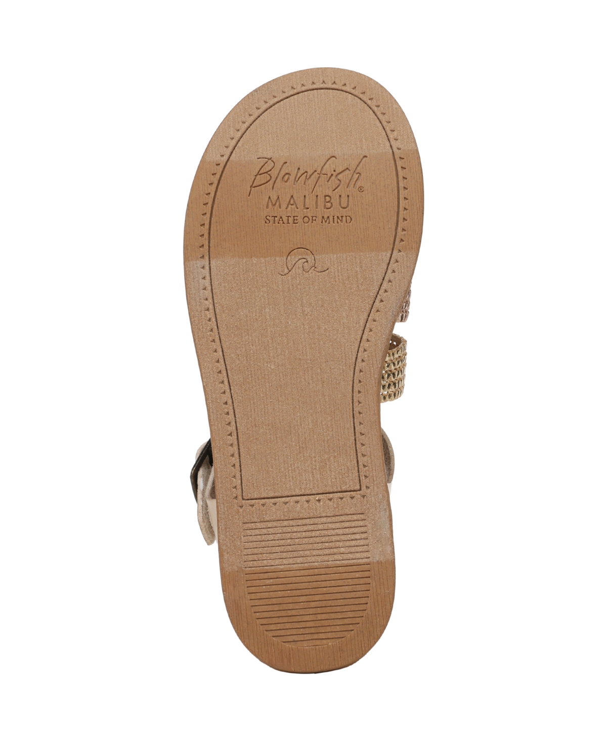 Shop Blowfish Malibu Women's Madrid Fisherman Platform Sandals In Cloud,silver Faux Raffia,faux Leather