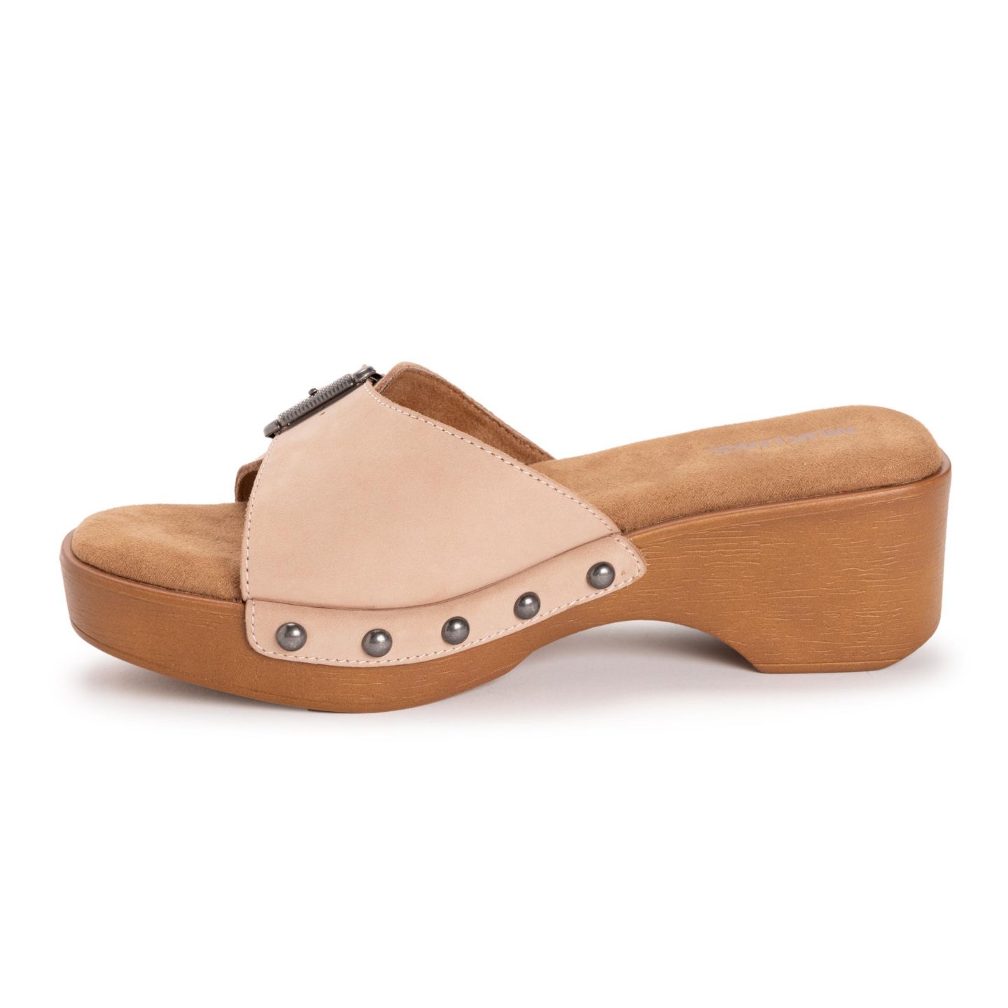 Женские сандалии MUK LUKS Cora Sandal, цвет: Пудровый нубуковый — фото 7