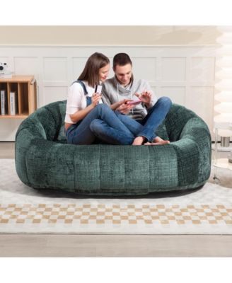 Bean Bag Chair Sofa, Memory Foam Lazy Lounger for Living Room, Bedroom, Gaming, Indoor