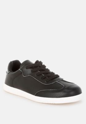 Rag and Co Womens Bostonia Real Leather Casual Sneakers