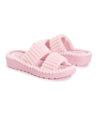 Women's Double Strap Slide Slipper