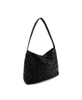 Hazel Woven Large Tote Bag