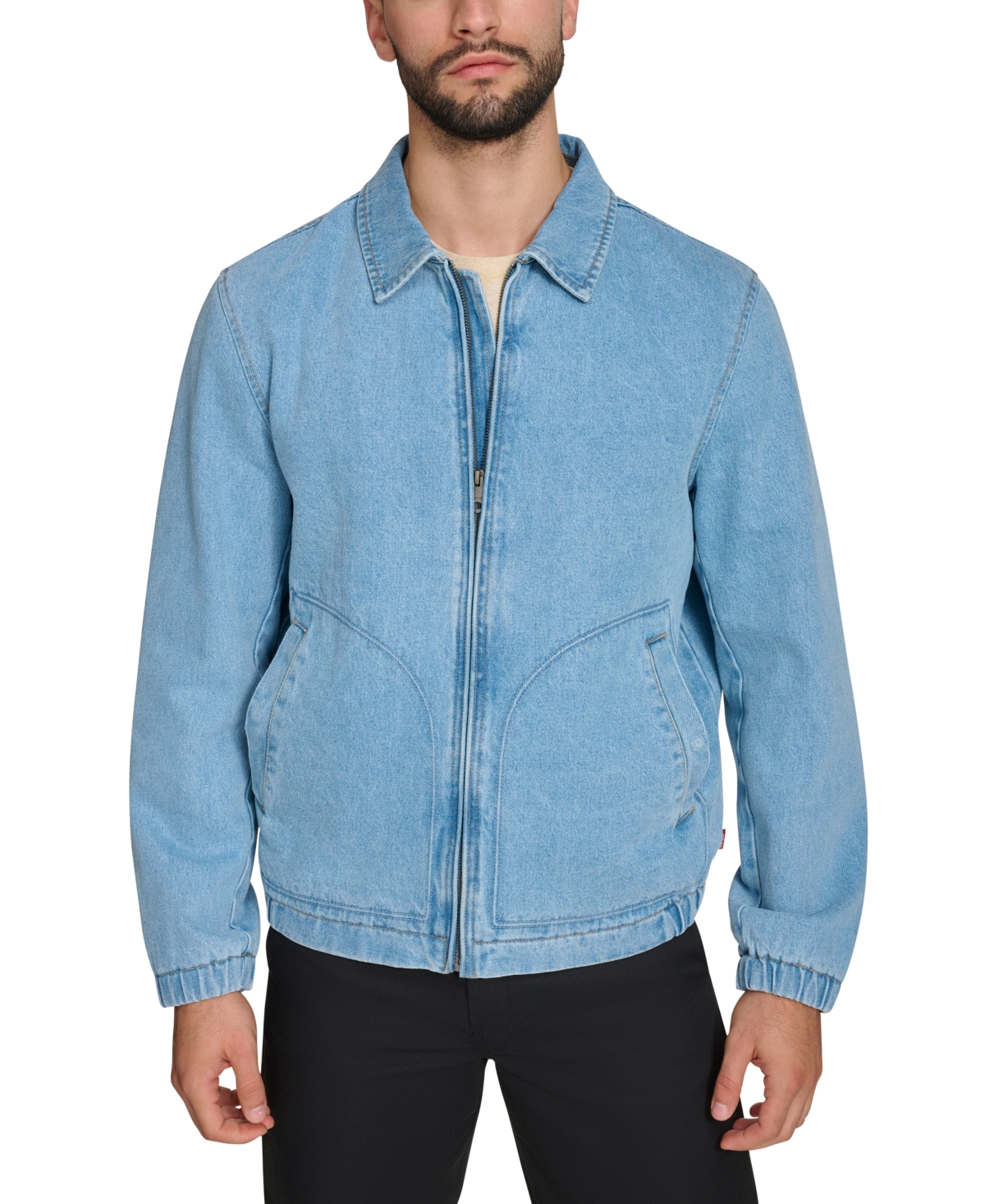 Levi's Canvas Utility Jacket In Blue