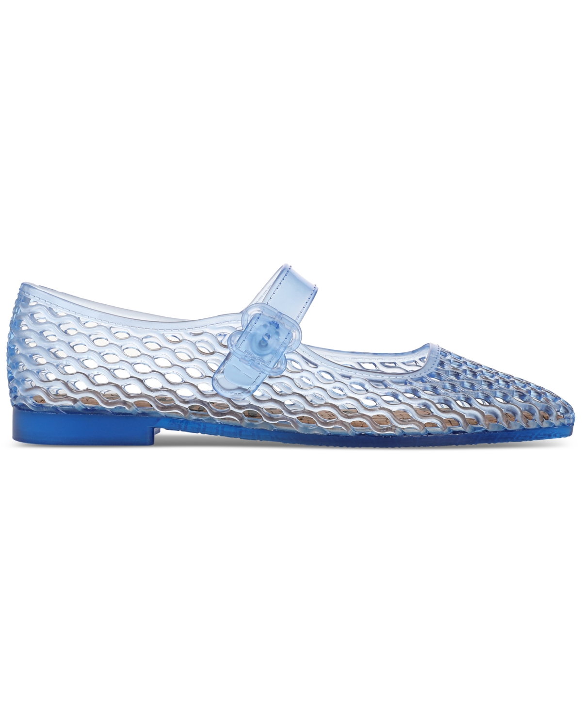 Sam Edelman Michaela Jelly Mary Jane Flat Soft Blue Jelly