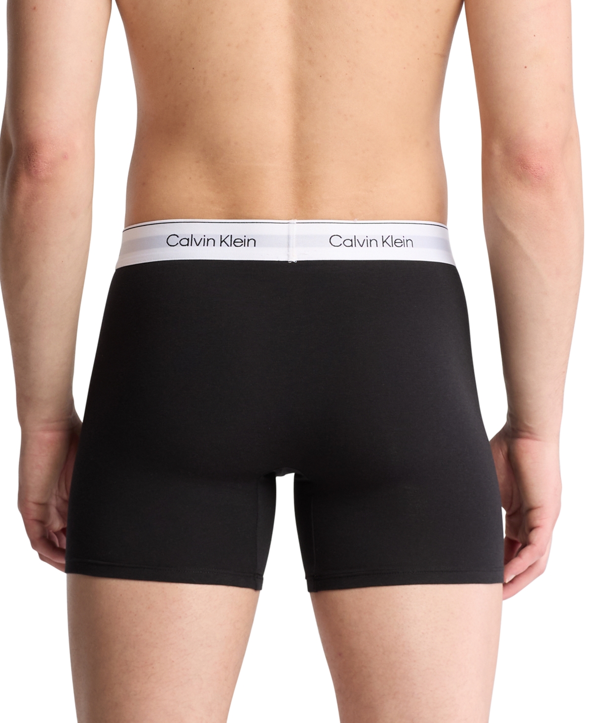 Calvin Klein Men's 3-pk. Icon Stretch Boxer Briefs In Black