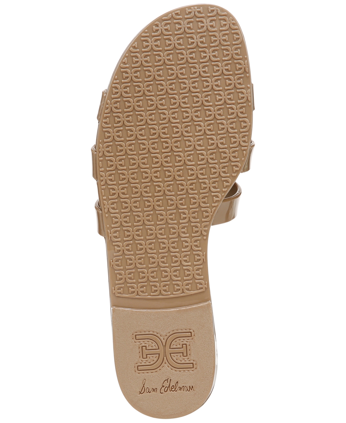 SAM EDELMAN WOMEN'S BAY JELLY SLIDE FLAT SANDALS 