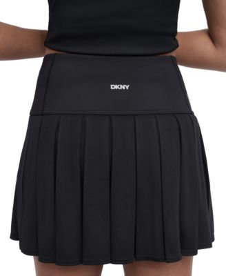 Sport Women's Court Piqu&eacute;-Knit Pleated Tennis Skort