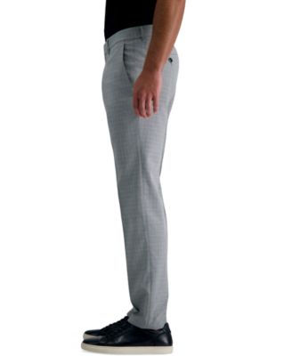 Men's Slim-Fit Stretch Check Dress Pants