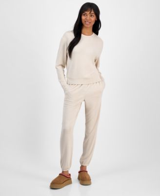 UGG® - Women's Gable Peached-Knit Jogger Pajama Set