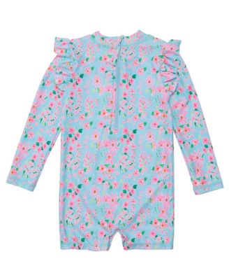 Daisy Chain LS Sunsuit