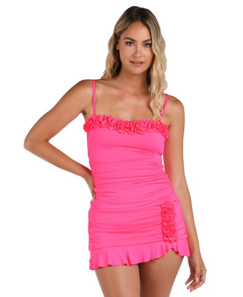 Низ бикини Tankini, бандо, оборки — La Blanca