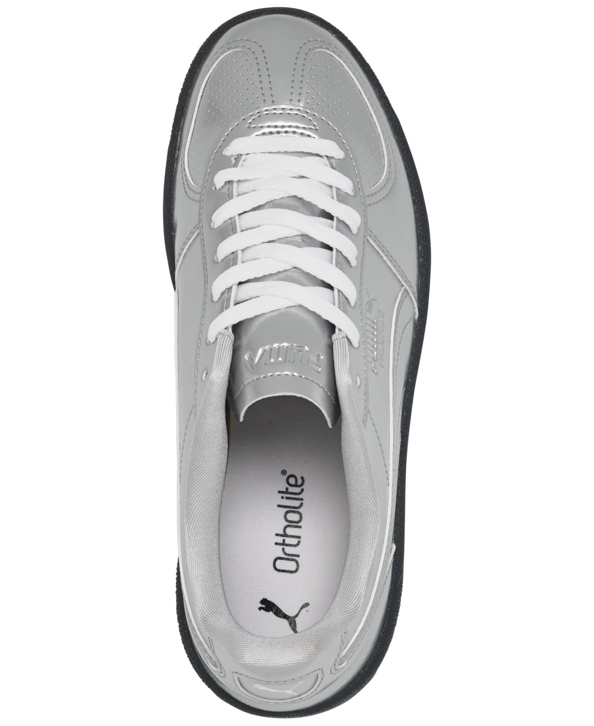 Shop Puma Women's Palermo Casual Sneakers From Finish Line In Gray