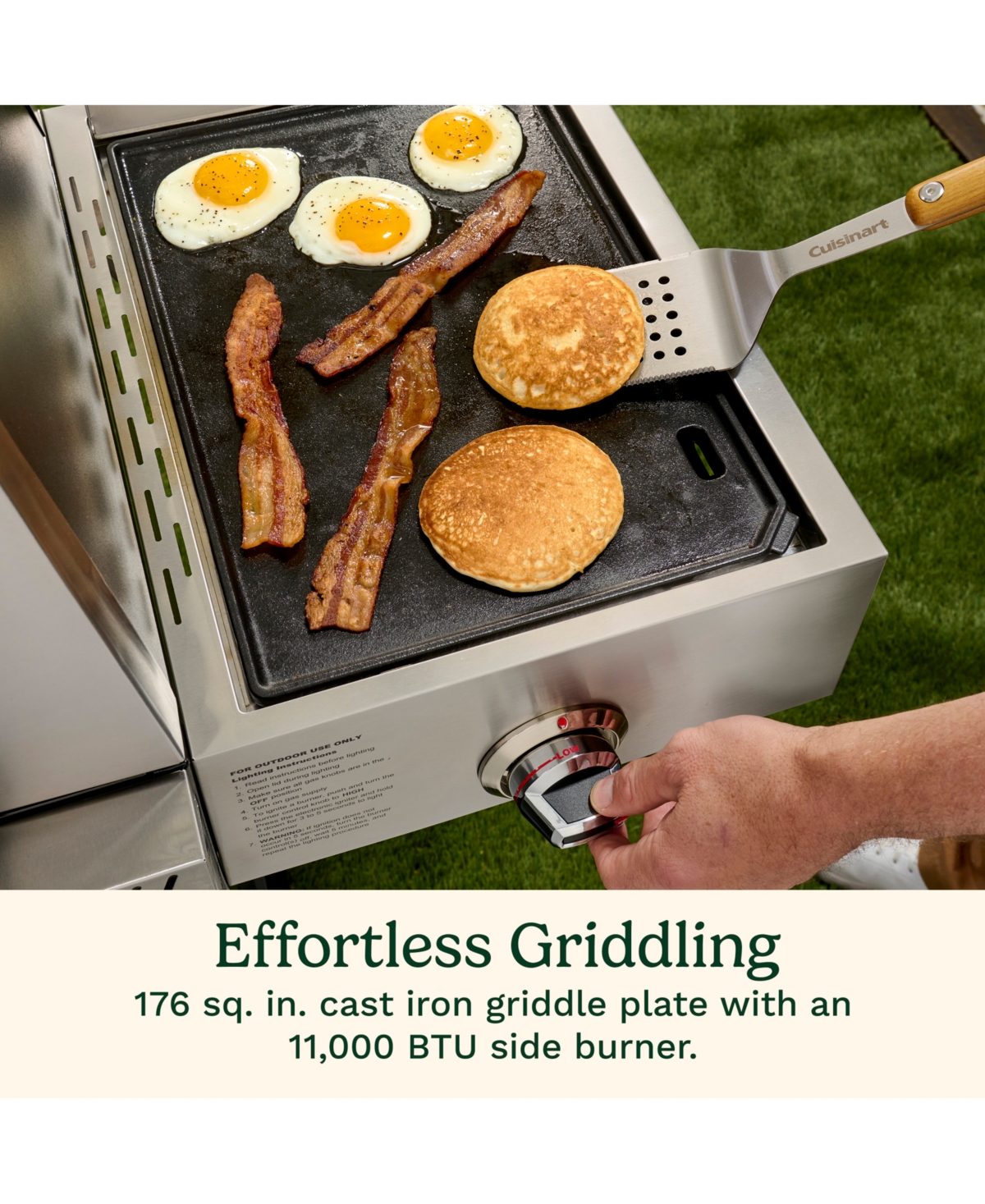 Cuisinart Propel+ Four-Burner 3-in-1 Gas Grill