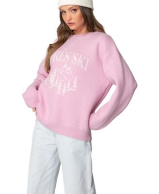 Womens Apres Ski Oversized Sweater