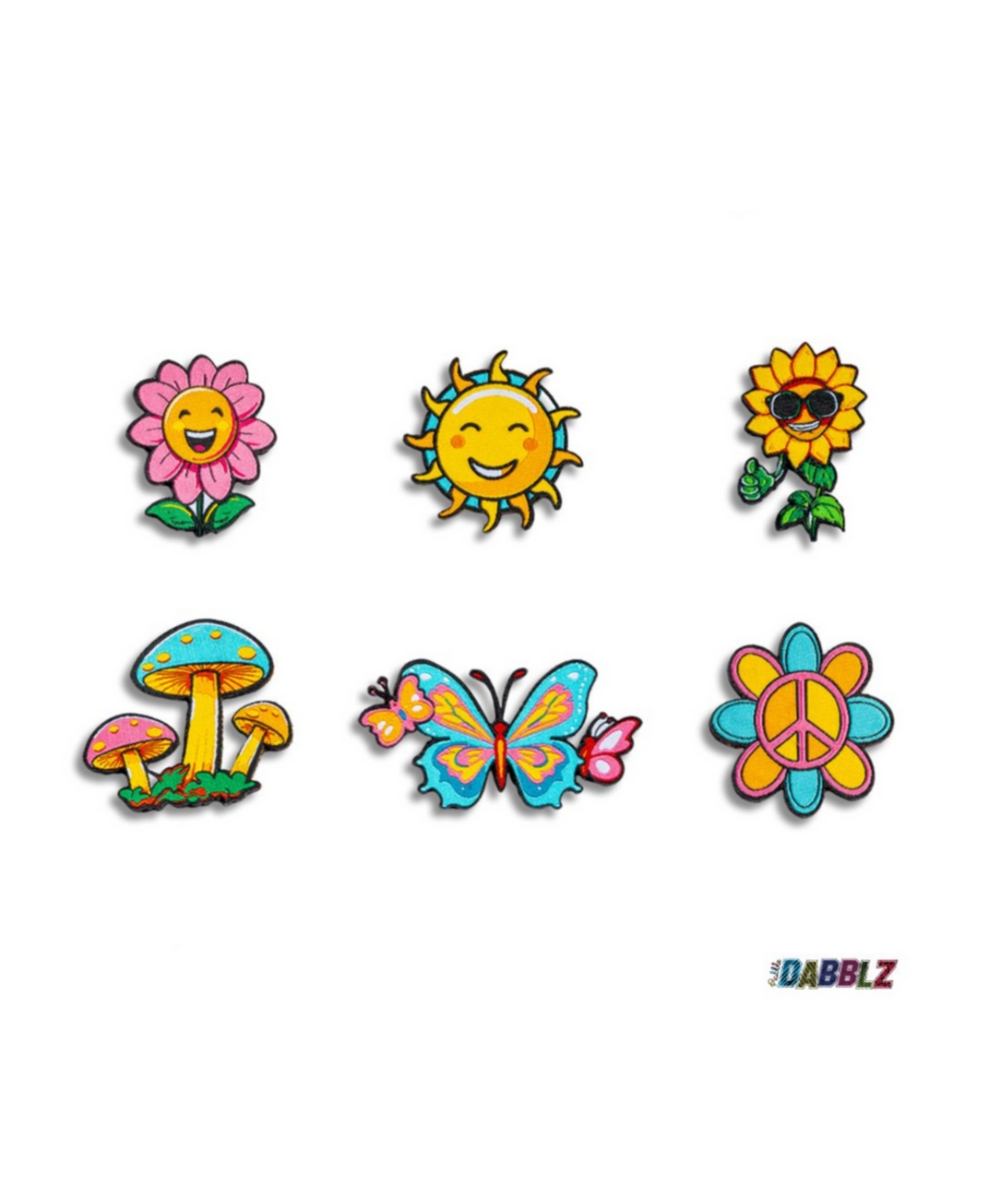 Rabble Clothing Unisex Customizable Hoodie Bundle With Flower Power And Magic Wonders Dabblz In Precious Emerald