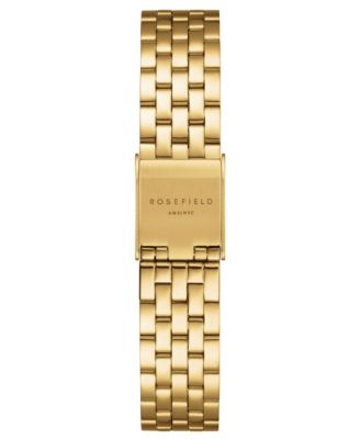 Boxelle Women's Gold Tone Stainless Steel Bracelet Watch 19.5mm