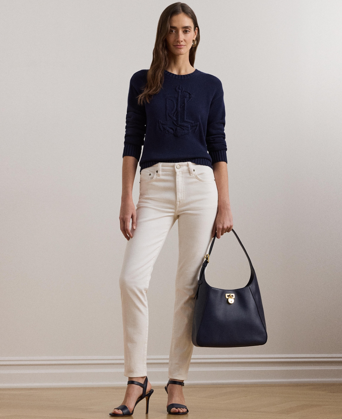 Women's High-Rise Skinny Ankle Jeans - White Wash