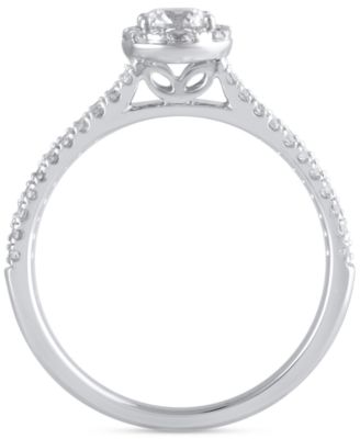 Diamond Teardrop Halo Bridal Set (1 ct. t.w.) in 14k White Gold