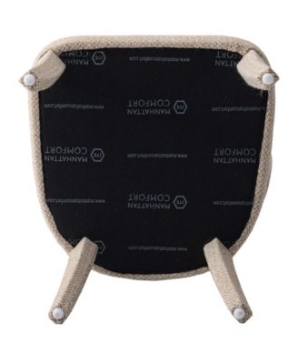 Palmer 22.8" Modern Tweed Upholstered Dining Armchair