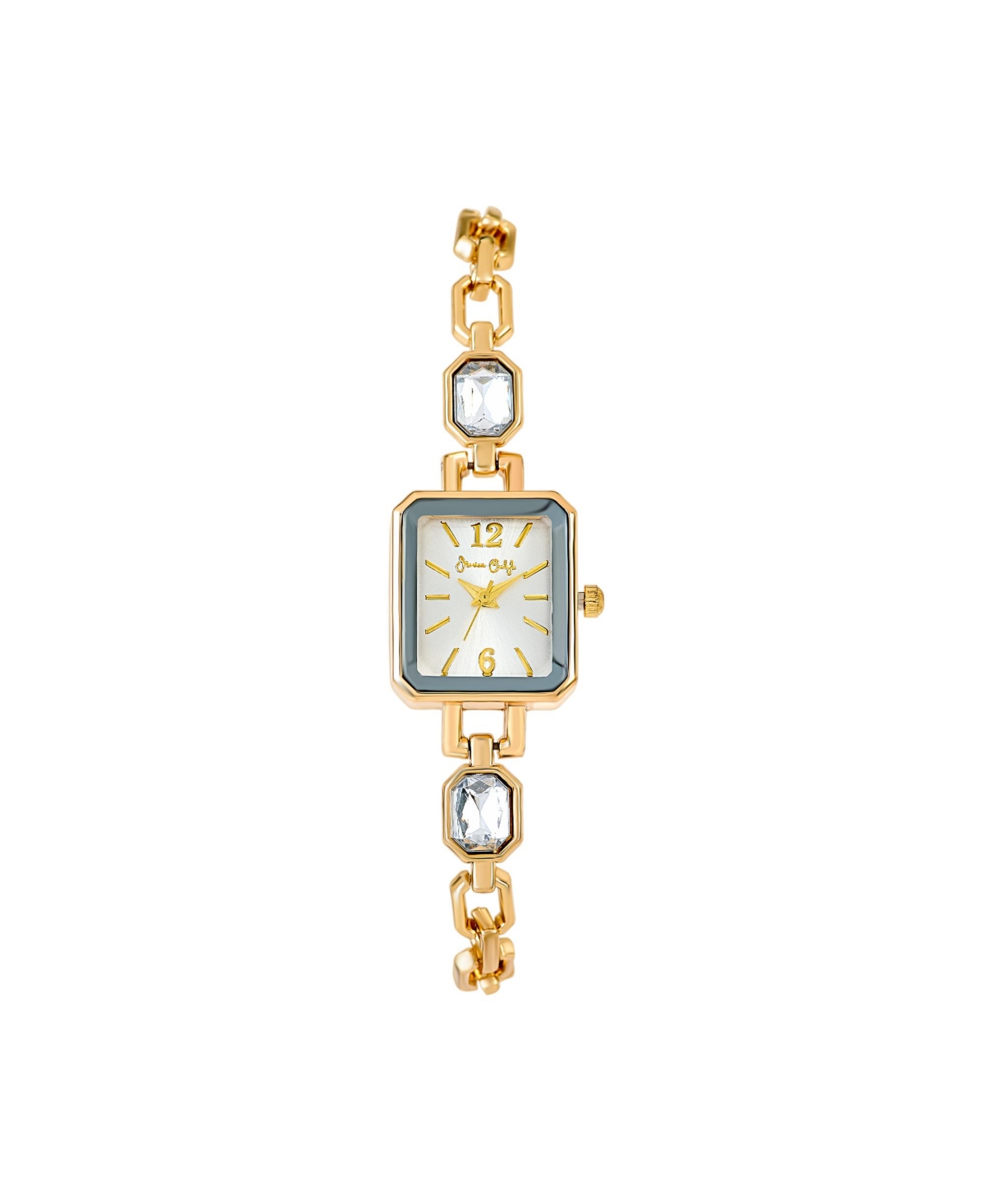 Women's Shiny Gold Metal Alloy Analog Watch, 16mm - Shiny Gold