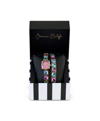 Women's Shiny Gold Metal Alloy Analog Watch, 18mm