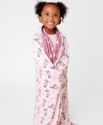 Baby Minnie Mouse 3-Layer Stretchy Quilted Blanket