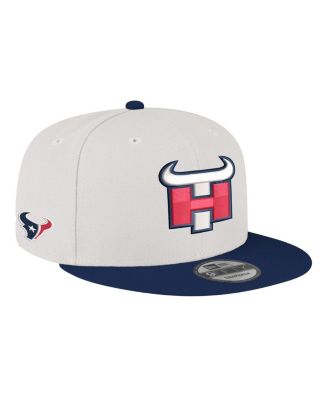 Men's Cream/Navy Houston Texans City Originals 9FIFTY Snapback Hat