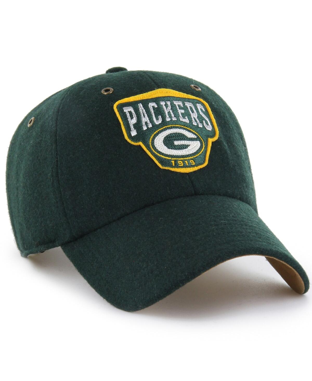 STONEY CLOVER LANE MEN'S AND WOMEN'S GREEN GREEN BAY PACKERS FIELD GOAL CLEAN UP ADJUSTABLE HAT 