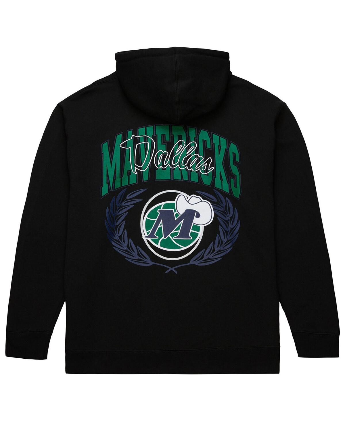 Mitchell & Ness Men's Black Dallas Mavericks Nba X Michelob Ultra Swish Sip Pullover Hoodie In Black