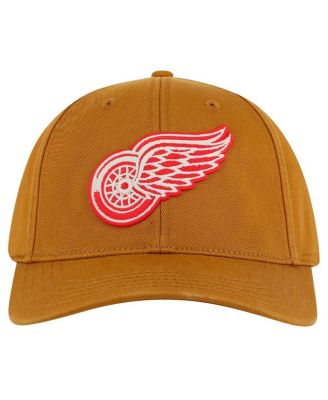 American Needle - Men's Tan Detroit Red Wings Hepcat Washed Twill Adjustable Hat