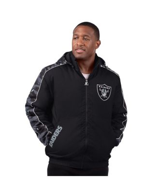 Starter Men's Black Las Vegas Raiders Thursday Night Gridiron Full