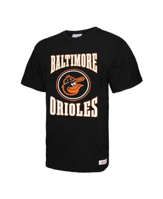 Men's Black Baltimore Orioles Arched Logo Slub T-Shirt
