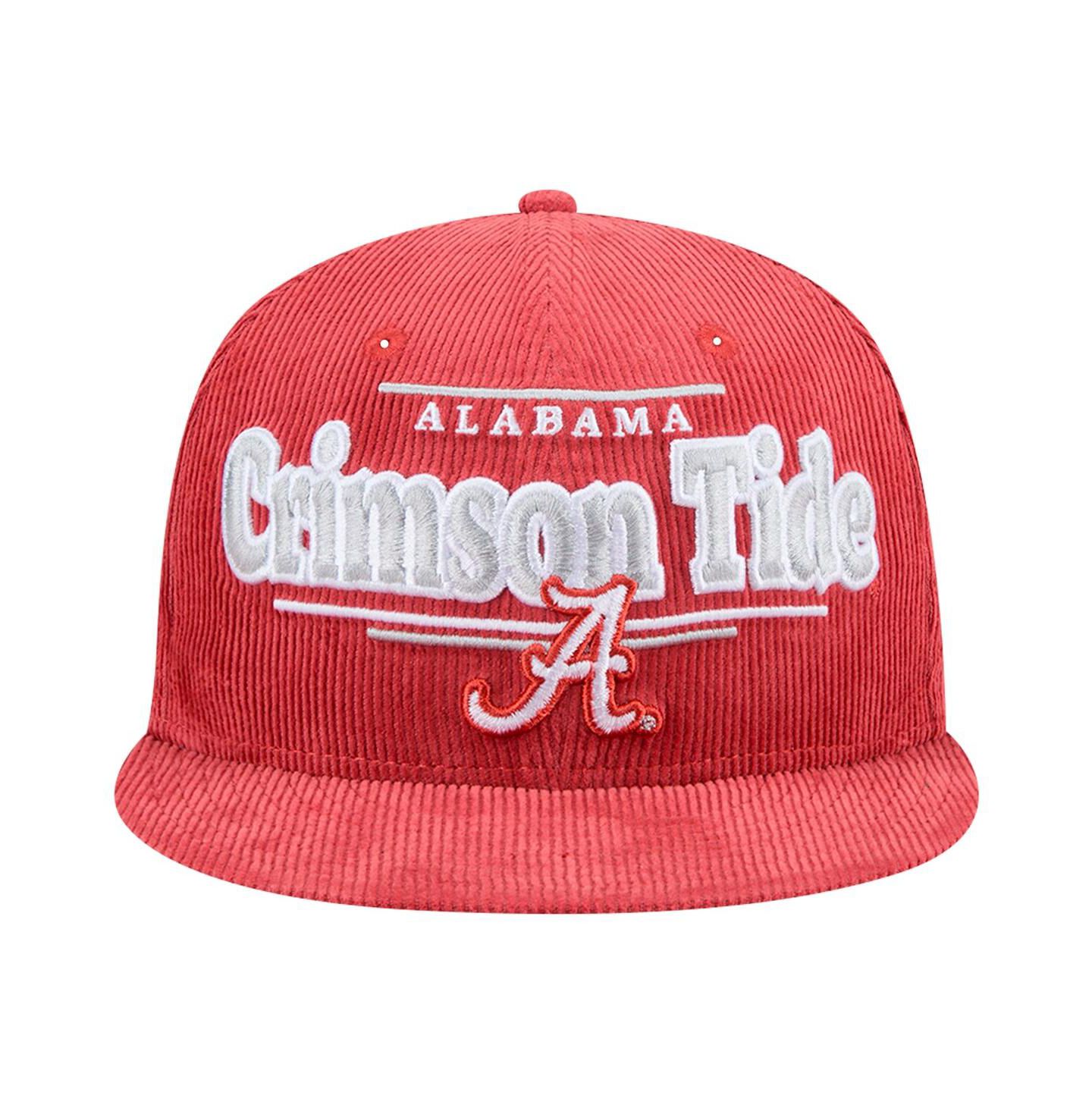 Мужская кепка New Era Crimson Alabama Crimson Tide Display 9FIFTY Snapback Hat — фото 5