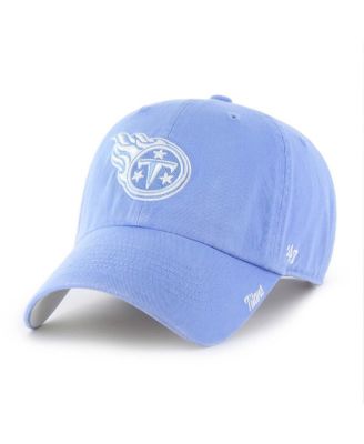 '47 Brand - Women's  Light Blue Tennessee Titans Luminance Cheer Clean Up Adjustable Hat