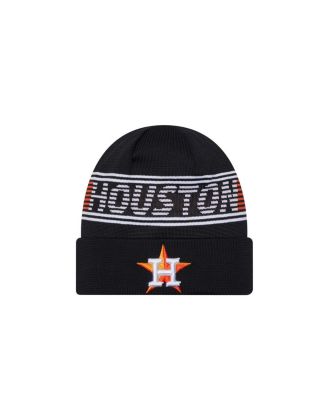New Era - Men's Navy Houston Astros Authentic Collection Cuffed Knit Hat