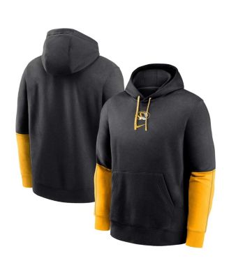 Nike - Men's  Black Missouri Tigers 2024 Sideline Club Fleece Pullover Hoodie
