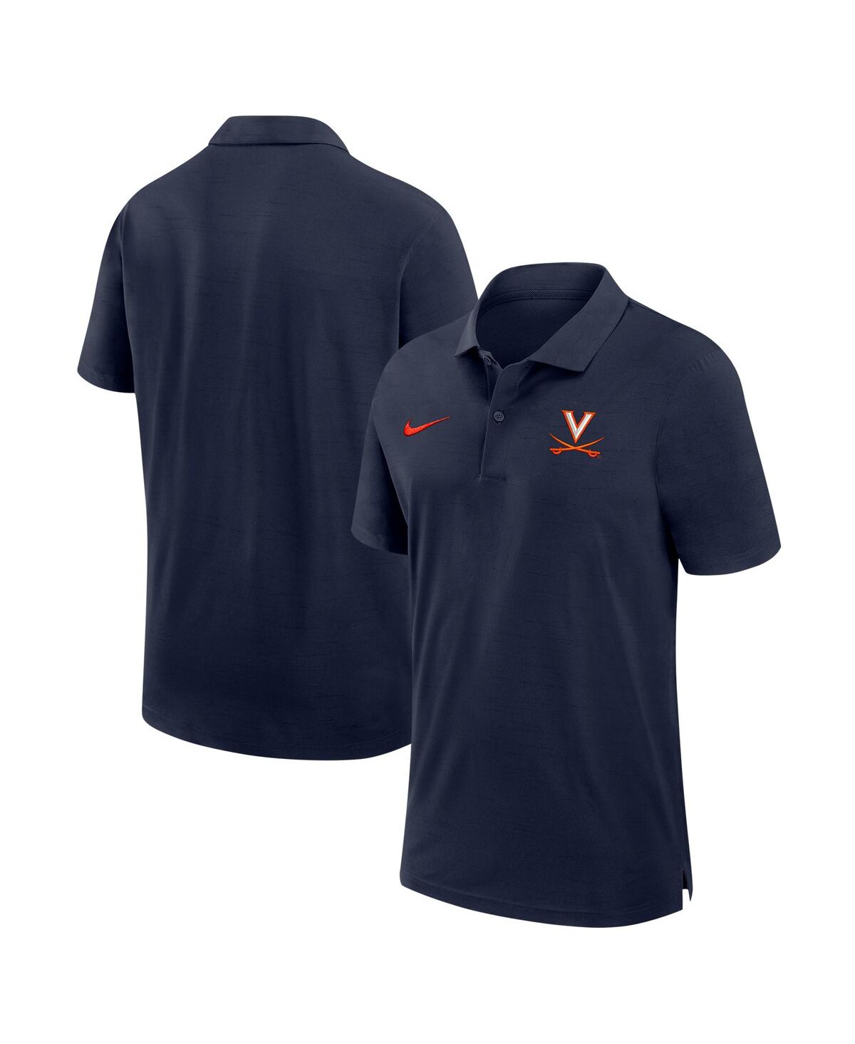 Nike Navy Virginia Cavaliers 2023 Coaches Performance Polo In Navy