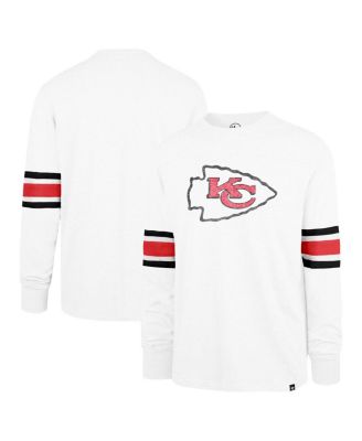 '47 Brand - Men's White Kansas City Chiefs Gridiron Premier Brex Long Sleeve T-Shirt